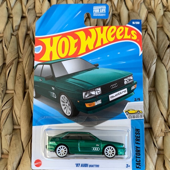 87 Audi Quattro 2025 Super Treasure Hunt Hot Wheels Case A